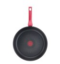 TEFAL Daily Chef Pan G2730622 Diameter 28 cm, Suitable for induction hob, Fixed handle, Red