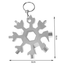 Klucz wielofunkcyjny 18w1 - śnieżynka