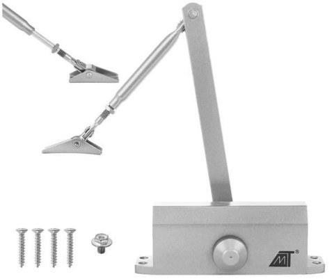 Samozamykacz do drzwi srebrny 40-60 kg
