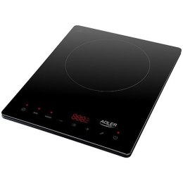 Adler Hob AD 6513 Number of burners/cooking zones 1, Induction, LCD Display, Black