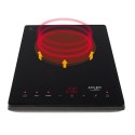 Adler Hob AD 6513 Number of burners/cooking zones 1, Induction, LCD Display, Black