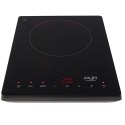 Adler Hob AD 6513 Number of burners/cooking zones 1, Induction, LCD Display, Black