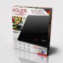 Adler Hob AD 6513 Number of burners/cooking zones 1, Induction, LCD Display, Black