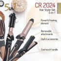 Camry Hair Styler CR 2024 1200 W, Black/Rose gold