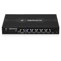 Ubiquiti EdgeRouter 6P Ethernet (RJ-45) ports, 4-Core MIPS64 Ubiquiti EdgeRouter 6P PoE passive, Managed, Desktop, 1 Gbps (RJ-45