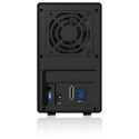 Raidsonic ICY BOX External dual RAID system for 3.5" SATA I/II/III HDD with USB 3.0 and eSATA 3.5", SATA, USB 3.0