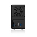 Raidsonic ICY BOX External dual RAID system for 3.5" SATA I/II/III HDD with USB 3.0 and eSATA 3.5", SATA, USB 3.0