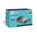 TP-LINK Switch TL-SG1005P Unmanaged, Desktop, 1 Gbps (RJ-45) ports quantity 5, PoE ports quantity 4, Power supply type External