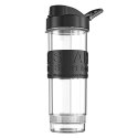 Adler Blender AD 4081 Tabletop, 800 W, Jar material BPA Free Plastic, Jar capacity 0.57 and 0.4 L, Ice crushing, Black/Stainless