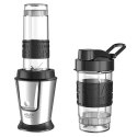 Adler Blender AD 4081 Tabletop, 800 W, Jar material BPA Free Plastic, Jar capacity 0.57 and 0.4 L, Ice crushing, Black/Stainless