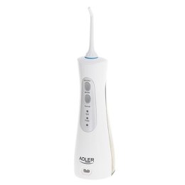 Adler Travel Oral Irrigator AD 2176 Oral irrigator, 150 ml, Number of heads 2, White, Number of teeth brushing modes 3