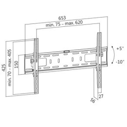 Logilink BP0018 TV Wall mount, 37