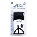 Logilink Cable Flex Wrap KAB0006 1,8 m, czarny