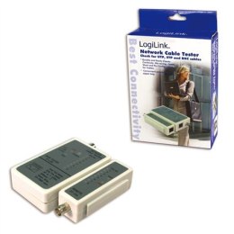 Logilink Cable tester for RJ45 and BNC with remote unit