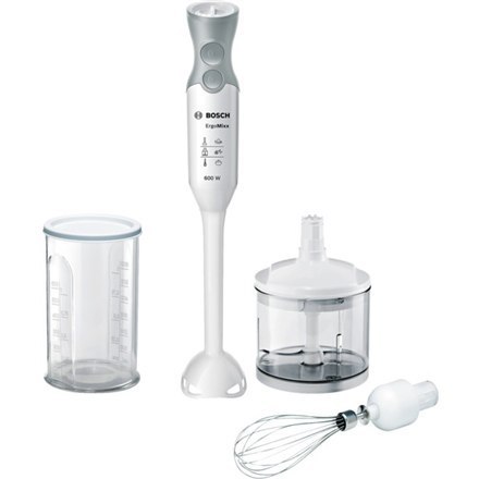 Hand Blender Bosch MSM66050 White, Hand Blender, 600 W, Number of speeds 12, Shaft material Plastic