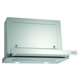 Gorenje Hood BHP623E8X Telescopic, Width 60 cm, 610 m³/h, Stainless steel, Energy efficiency class B, 71 dB, B, A, A