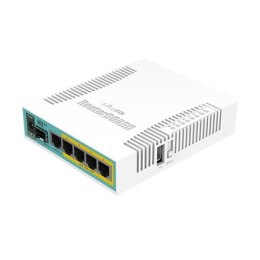 MikroTik hEX PoE Router RB960PGS 10/100/1000 Mbit/s, Ethernet LAN (RJ-45) ports 5, 1xUSB