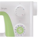 Singer Sewing Machine Simple 3229 Number of stitches 31, Number of buttonholes 1, White/Green