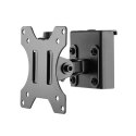 Logilink Gaming Monitor Mount EO0019-4 13-27 ", Maximum weight (capacity) 6.5 kg, Matt Black