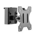 Logilink Gaming Monitor Mount EO0019-4 13-27 ", Maximum weight (capacity) 6.5 kg, Matt Black