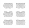 Polti Kit of 6 Cloths for Vaporetto PAEU0282 White