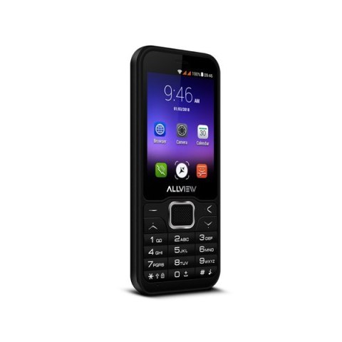 Allview H4 Join Black, 2.8 ", TFT, 240 x 320 pixels, 256 MB, 512 MB, Dual SIM, 3G, Bluetooth, 4.0, Built-in camera, Main camera