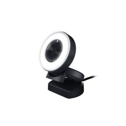 Razer Kiyo - Ring Light Equipped Broadcasting Camera Connection type: USB2.0. Fast & Accurate Autofocus for seamlessly sharp foo