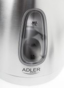 Adler Kettle AD 1223 Standard, Stainless steel, Stainless steel, 2200 W, 360° rotational base, 1.7 L