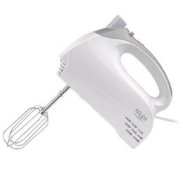 Adler Mixer AD 4201 g Hand Mixer, 300 W, Number of speeds 5, Turbo mode, White