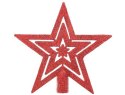 Bombki choinkowe zestaw 100 szt + gwiazda czerwone