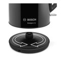 Bosch Kettle DesignLine TWK3P423 Electric, 2400 W, 1.7 L, Stainless steel, 360° rotational base, Jet black polished