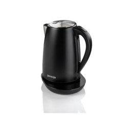 Gorenje Kettle K17TRB Electric, 2200 W, 1.7 L, Plastic/metal, 360° rotational base, Black