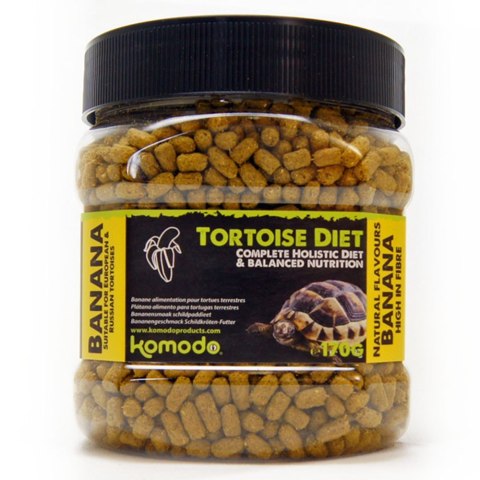 Komodo Tortoise Diet Banana 170g - pokarm dla żółwi