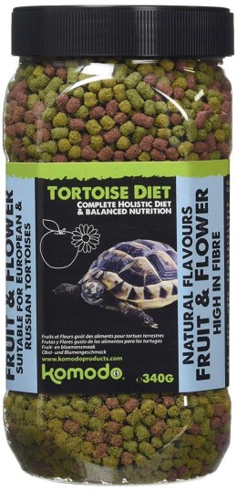 Komodo Tortoise Diet Fruit Flower 340g - pokarm dla żółwi