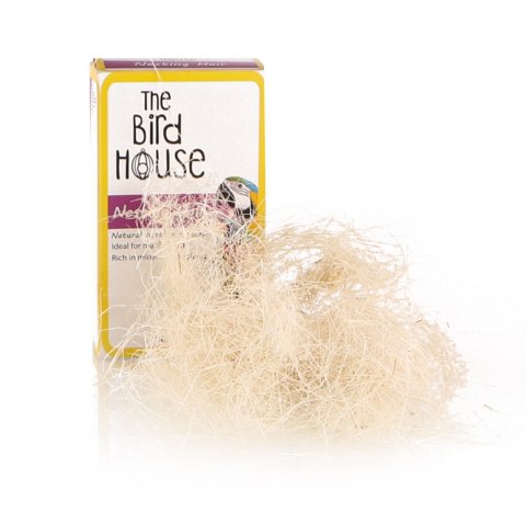 HappyPet Nesting Hair - naturalne włókno do budowy gniazda