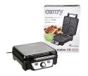 Camry Waffle maker CR 3025 1150 W, Number of pastry 4, Belgium, Black/Stainless steel