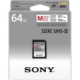 Sony 64GB SF-M Series SDXC Class10 UHS-II U3 V60 Tough Memory Card