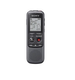 Sony ICD-PX240 Black, Grey, MP3 playback, LCD Display, MAX. RECORDING TIME MP3 8KBPS (MONAURAL)1043 Hrs 0 MinMAX. RECORDING TIME