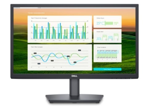 Dell LCD monitor E2222HS 22 ", VA, FHD, 1920 x 1080, 16:9, 5 ms, 250 cd/m², Black, HDMI ports quantity 1, 60 Hz