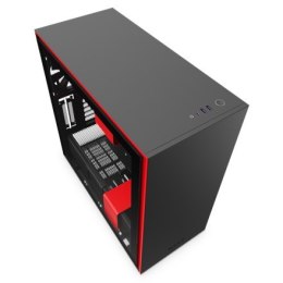 NZXT H710 Side window, Black/Red, ATX, Power supply included No