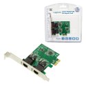 Logilink PC0075, 2-port Gigabit PCI Express network card Logilink 2 x Gigabit Lan (RJ 45) PCIe