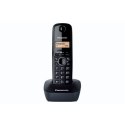 Panasonic Cordless KX-TG1611FXH Black, Caller ID, Wireless connection, Phonebook capacity 50 entries, Built-in display,