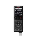 Sony Digital Voice Recorder ICD-UX570 LCD, Black, MP3 playback