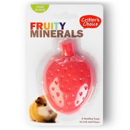 HappyPet Fruity Minerals 60g - kostka wapienna truskawkowa