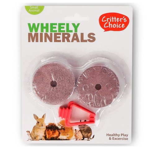 HappyPet Wheely Minerals - lizawki mineralne dla gryzoni