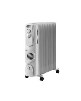 ORAVA OH-11A Electric oil heater, 1000 W, 1500 W and 2500 W, Number of power levels 3, White