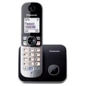 Panasonic Cordless KX-TG6811FXB Black, Caller ID, Wireless connection, Phonebook capacity 120 entries, Conference call, Built-in