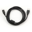 Cablexpert 1.8m USB 2.0 A/B M 1.8 m m, Black