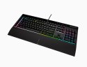 Corsair K55 RGB PRO XT Gaming Keyboard, RGB LED light, NA, Wired, Black