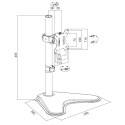 UCHWYT BIURKOWY LOGILINK BP0044 13-32 MAX 8KG